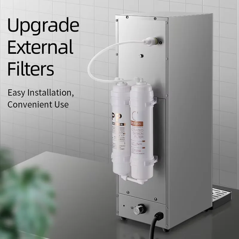 304 Stainless Steel Auto Water Heater with LCD Screen - 2500W for Hotel, Coffee Shop & Camper Van