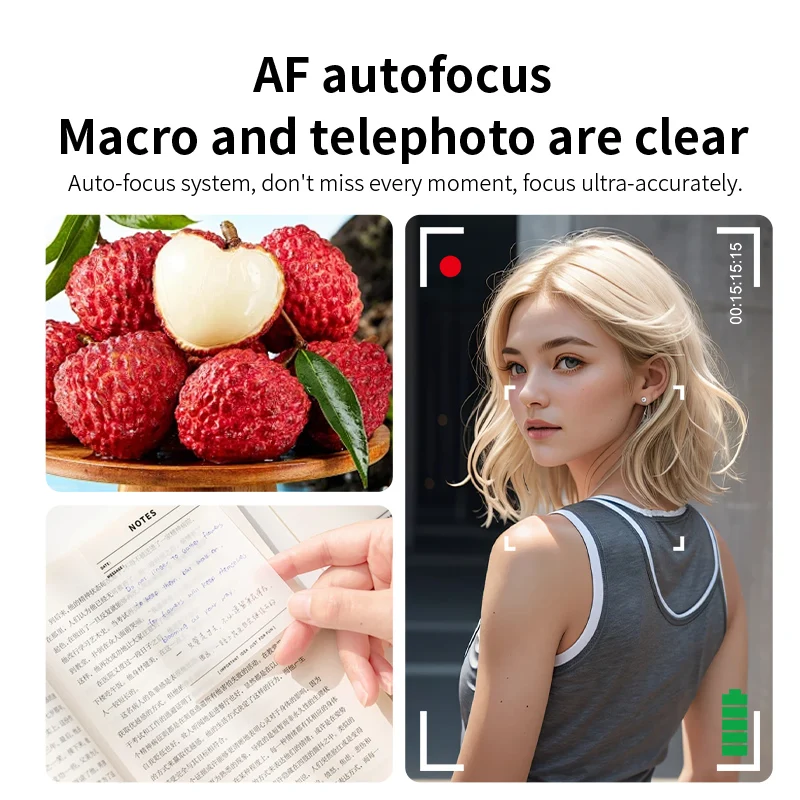 4K Digital Cameras 50 MP Portable Vlogging Camera 16X Zoom Camcorder 2.8 Inch LCD Screen for Photography and Video digital camera