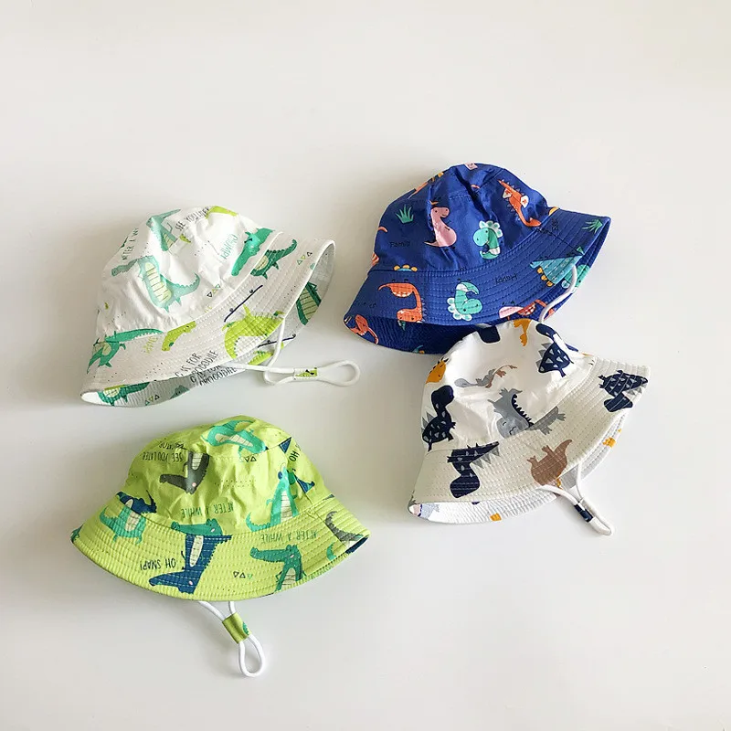 

Детская дышащая хлопковая шляпа для рыбаков, Детская шляпа от солнца