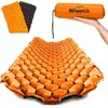 Ultralight Inflatable Sleeping Pad - Air Mattress for Camping, Backpacking, Hiking with Bag, Repair Kit. Air Mattress