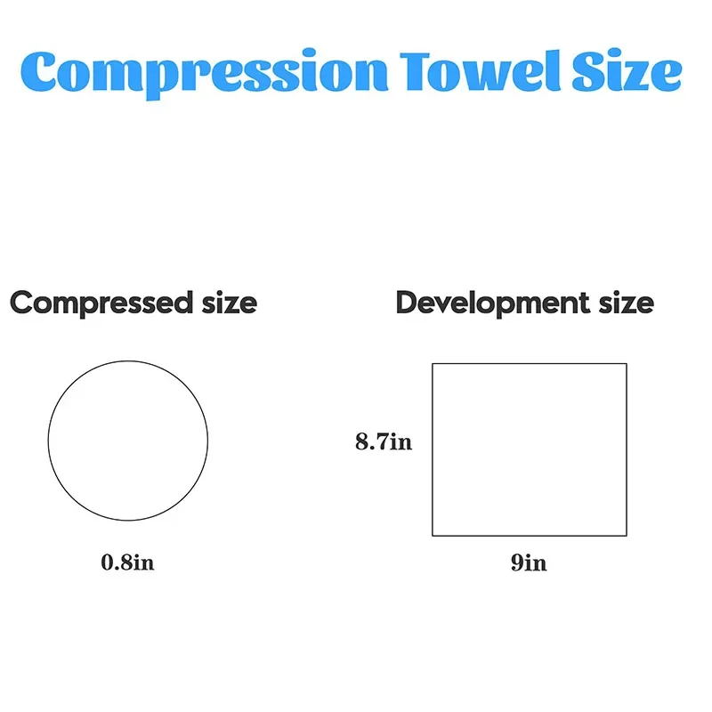 Compressed Towel 100Pcs face towel