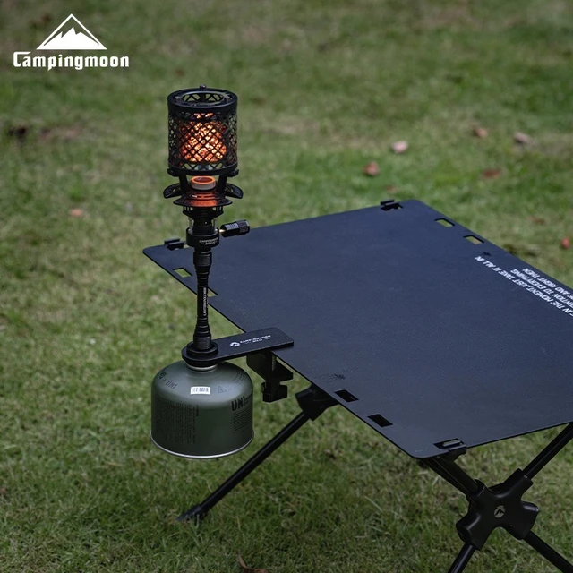 BKZ-18 Camping Gas Cylinder Clip – Desktop Expansion Stove & Lamp Support 3