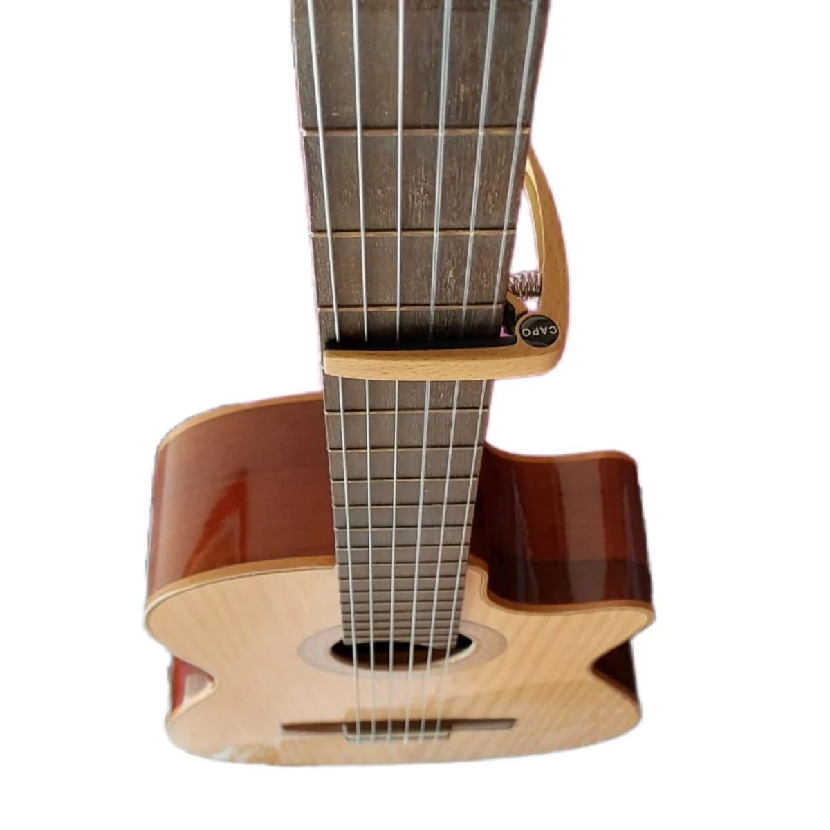 Gitarre Capo Metall 1 Stück Aluminium legierung Gitarre Tuner Clamp Professional Key Trigger Capo für akustische elektrische Musik instrumente – Detail 12
