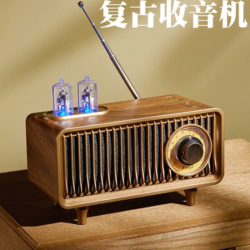 

Wireless Bluetooth sound, home retro radio, small mini subwoofer, mobile phone, computer card, USB flash drive, high sound quali