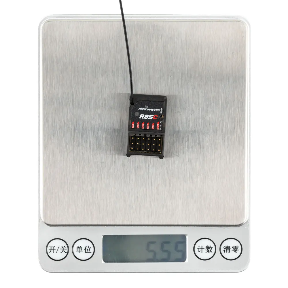 RadioMaster R85C 5ch 2.4GHz 4in1Multi-protocol PWM Receiver External Antenna 3