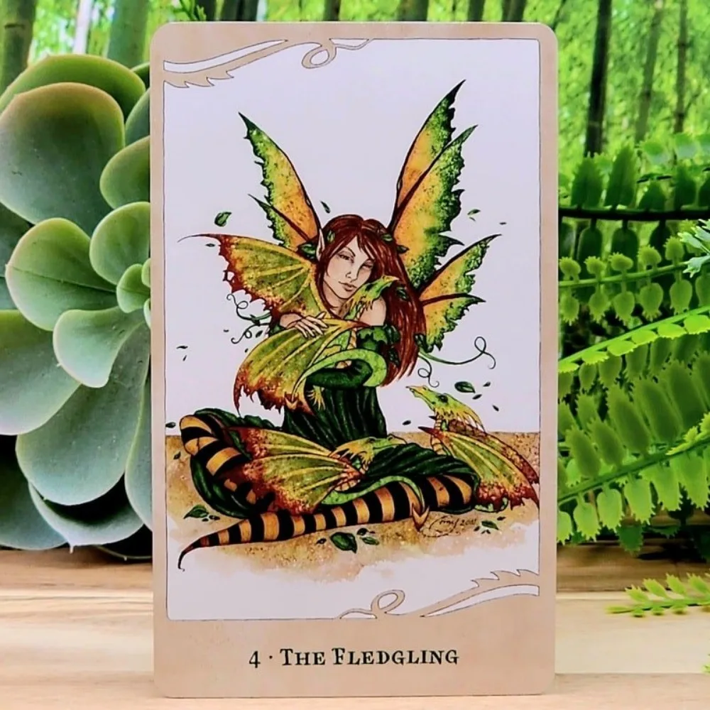 For The Love of Dragons Oracle Deck 10.4*7.3cm 44 Pcs Cards 3