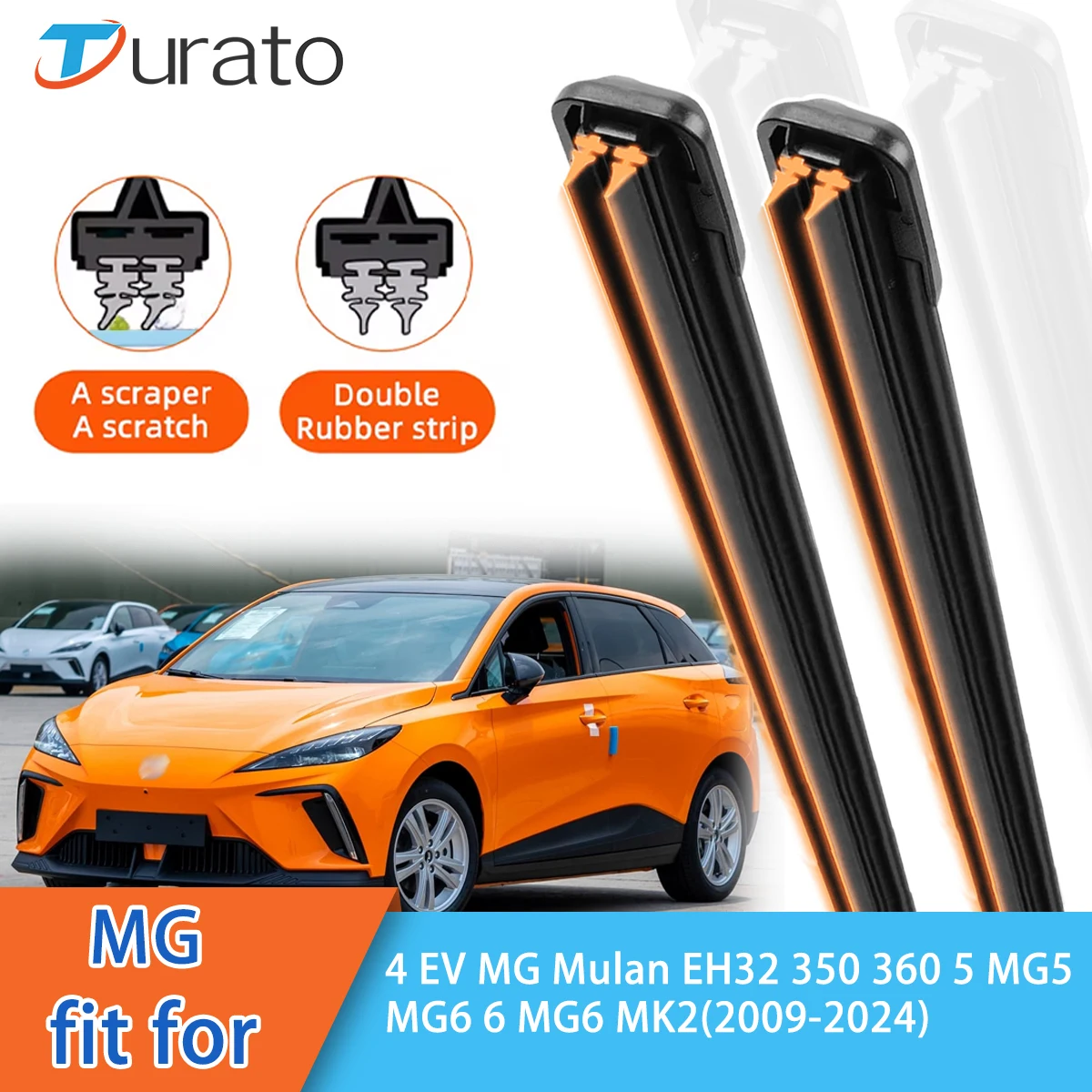 For MG 350 360 MG5 MG6 MK2 EV MG Mulan EH32 4/5/6 Front Windscreen ...