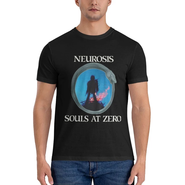 Neurosis:　T-Shirt　at　shirts　t　clothes　plain　black　aesthetic　Souls　Classic　Zero　men