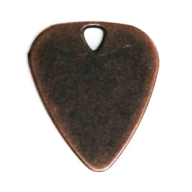 Metal Guitar Picks Acoustic Retro Electric Bass Pic Plectrum Mediator Guitar Accessories for Electric Acoustic