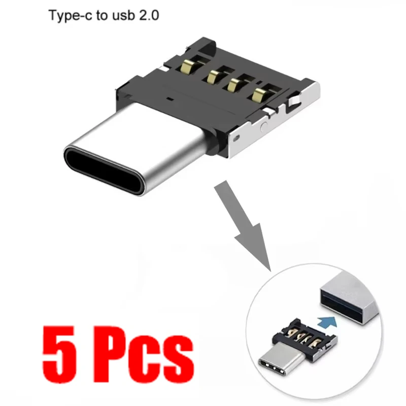 Universal USB C Adapter USB Male to USB Female Data Connector