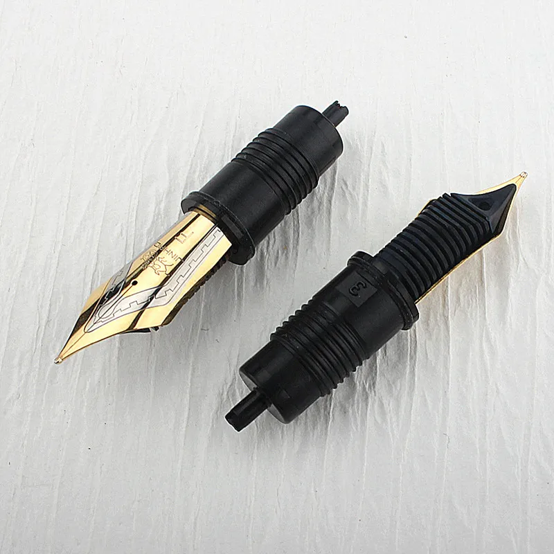 Jinhao X159 9019 Fountain Pen Nibs Replaced Metal EF/F/M Size Golden