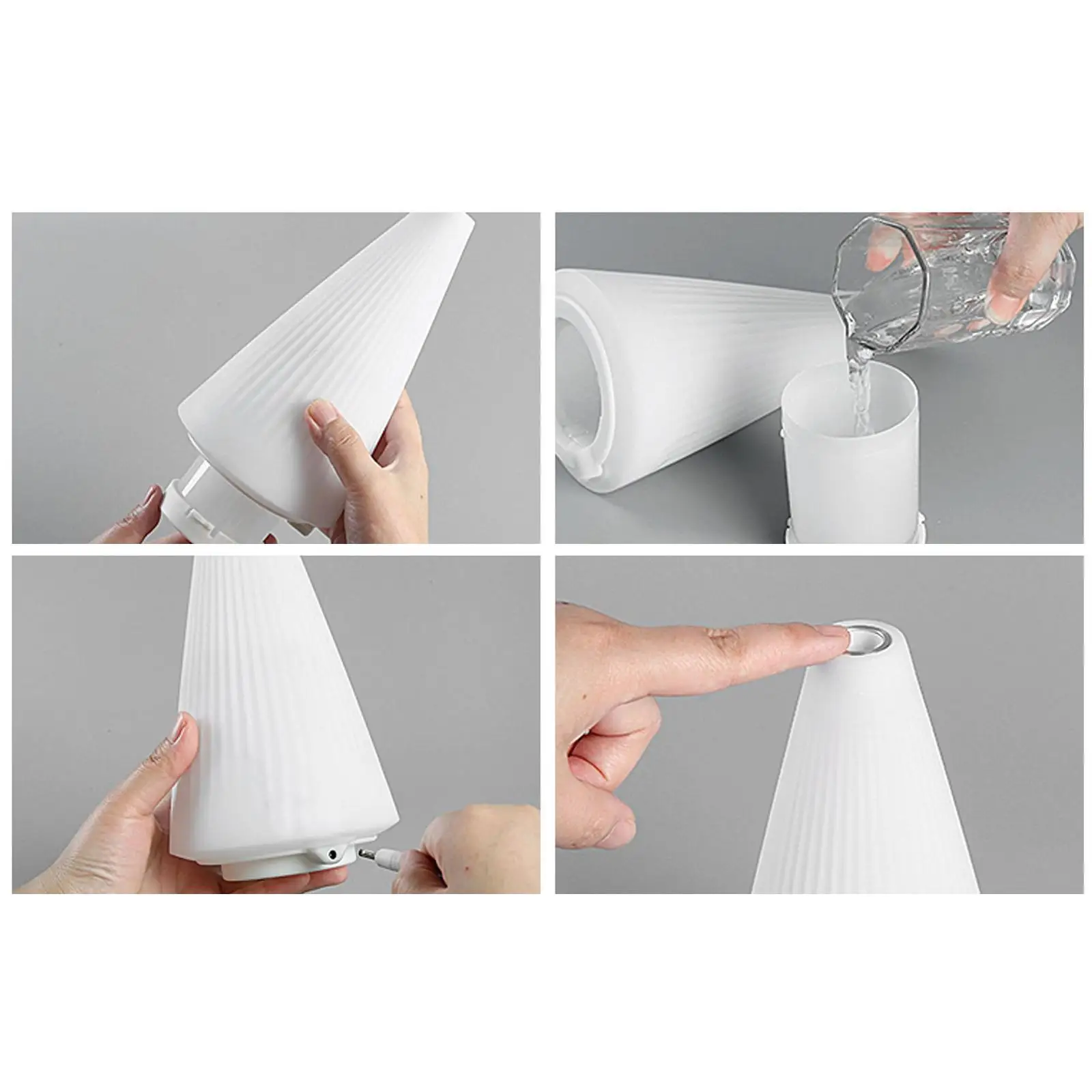 Travel Small Humidifier Dimmable Night Light Auto Shut Off for Home Yoga Car