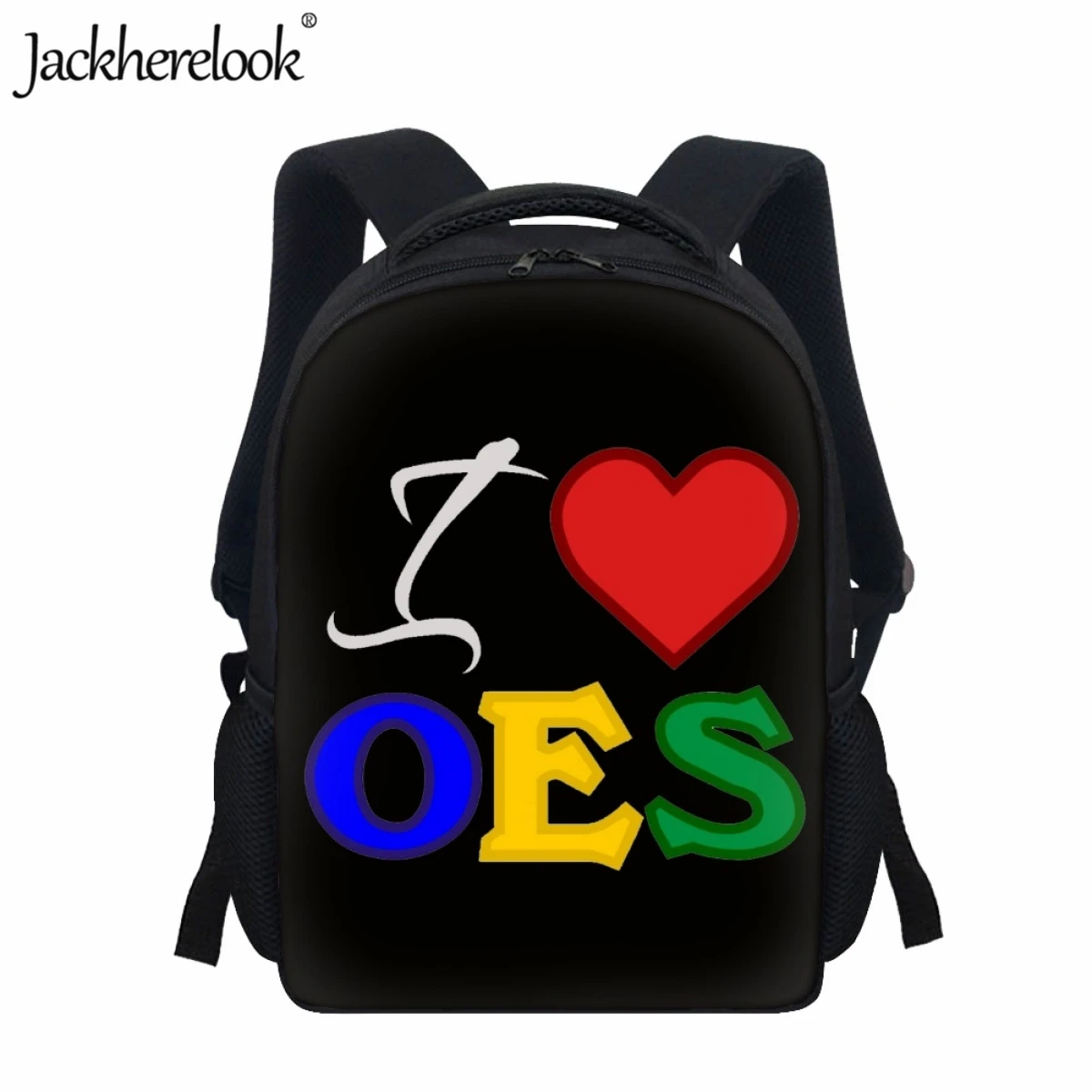 

Jackherelook OES Printing Primary School Bag Fashion New Order of The Eastern Star Book Bags Casual Children's Travel Backpack