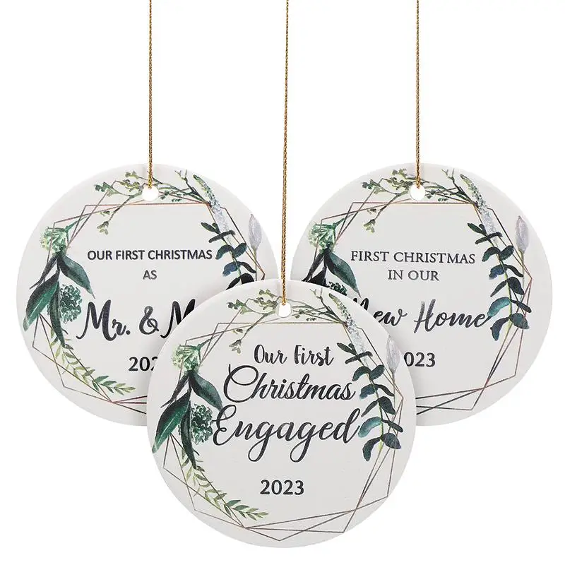 

3Pcs Hanging The Christmas Decorations Christmas Tree Hanging Ornaments For Home Office Outdoor Christmas Wedding Christmas