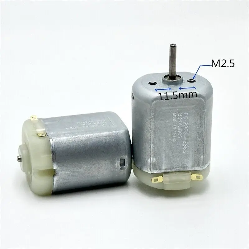 MABUCHI FC-280SA-2865 Micro Electric Motor DC 3V 5V 6V 7.4V 9V High Speed Mini Carbon Brush 280 Motor For RC Toy Car Boat Model