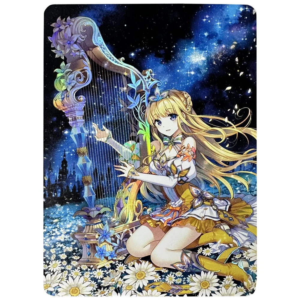 

63*88 мм аниме девочки флеш-карты одиночные карты ACG Kawaii подарки игрушки игры аниме коллекционные карты