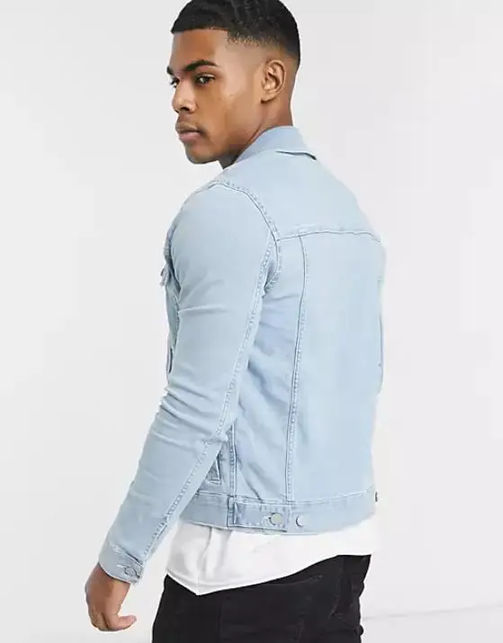 Denim Jacket Ice Blue|Jackets| - AliExpress