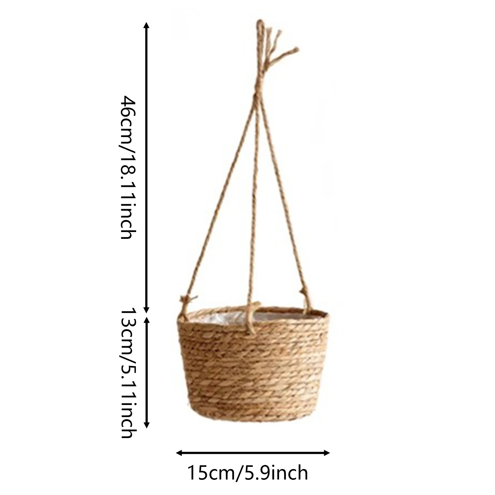 ตัวเลือกสินค้า หญ้าทะเลธรรมชาติ Boho Decor ตกแต่งบ้าน