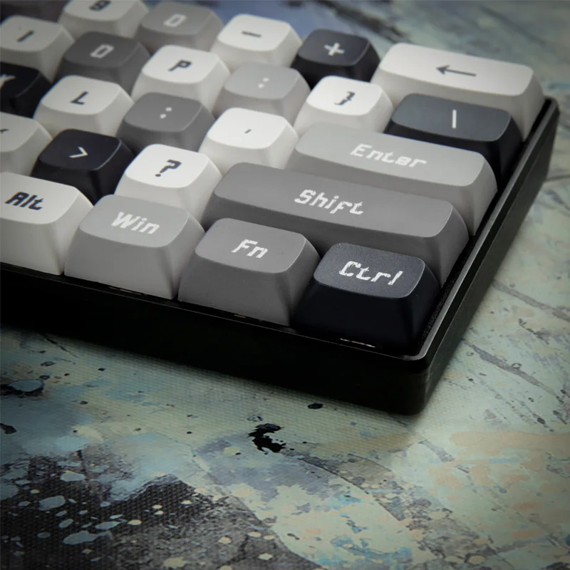 Keycaps Tema incolor Set, XDA Profile Keycap,