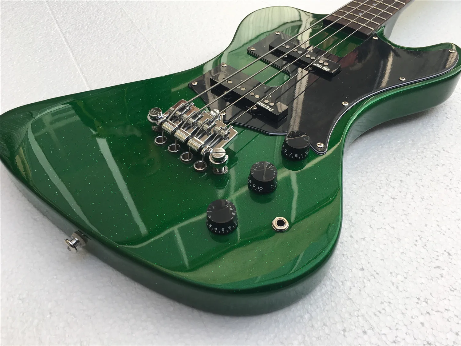 グリーン4弦ベースギター 4弦ベースギター、スパークリンググリーン仕上げ。 - AliExpress