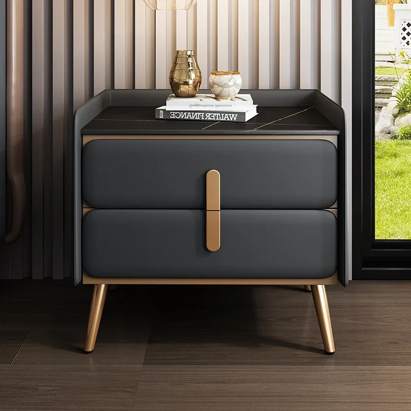 

Wooden Filing Nightstands Storage Cabinet Bedroom Coffee Nightstands Night Tables minimalist Nachtkastje Furniture YX50NS