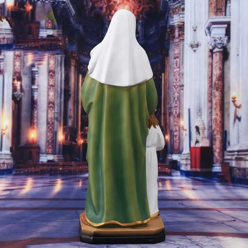 X7XD Handcrafteds Mother and Child Figurine Statue Symbolizing Peace and Protections