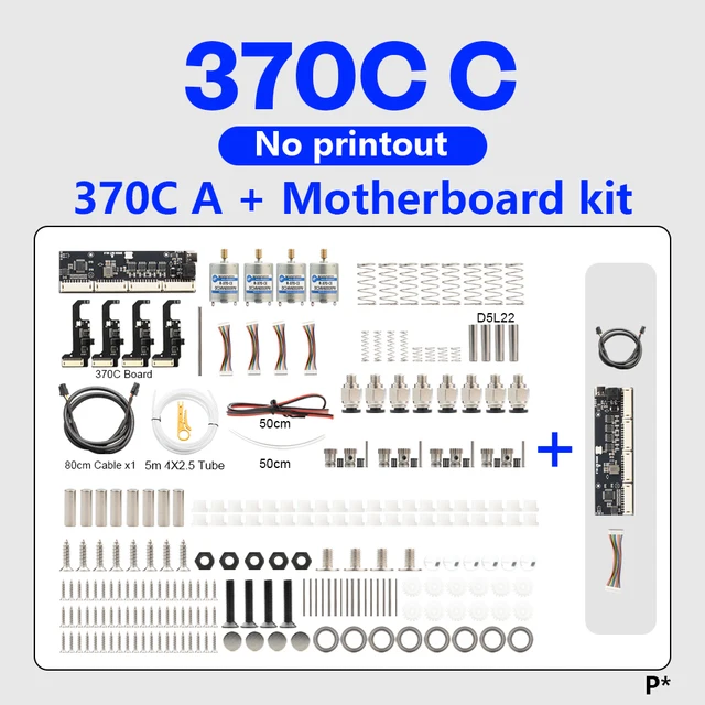 BLV AMS BMCU 370X BMCU 370C Open source AMS MMU solutions AMS lite