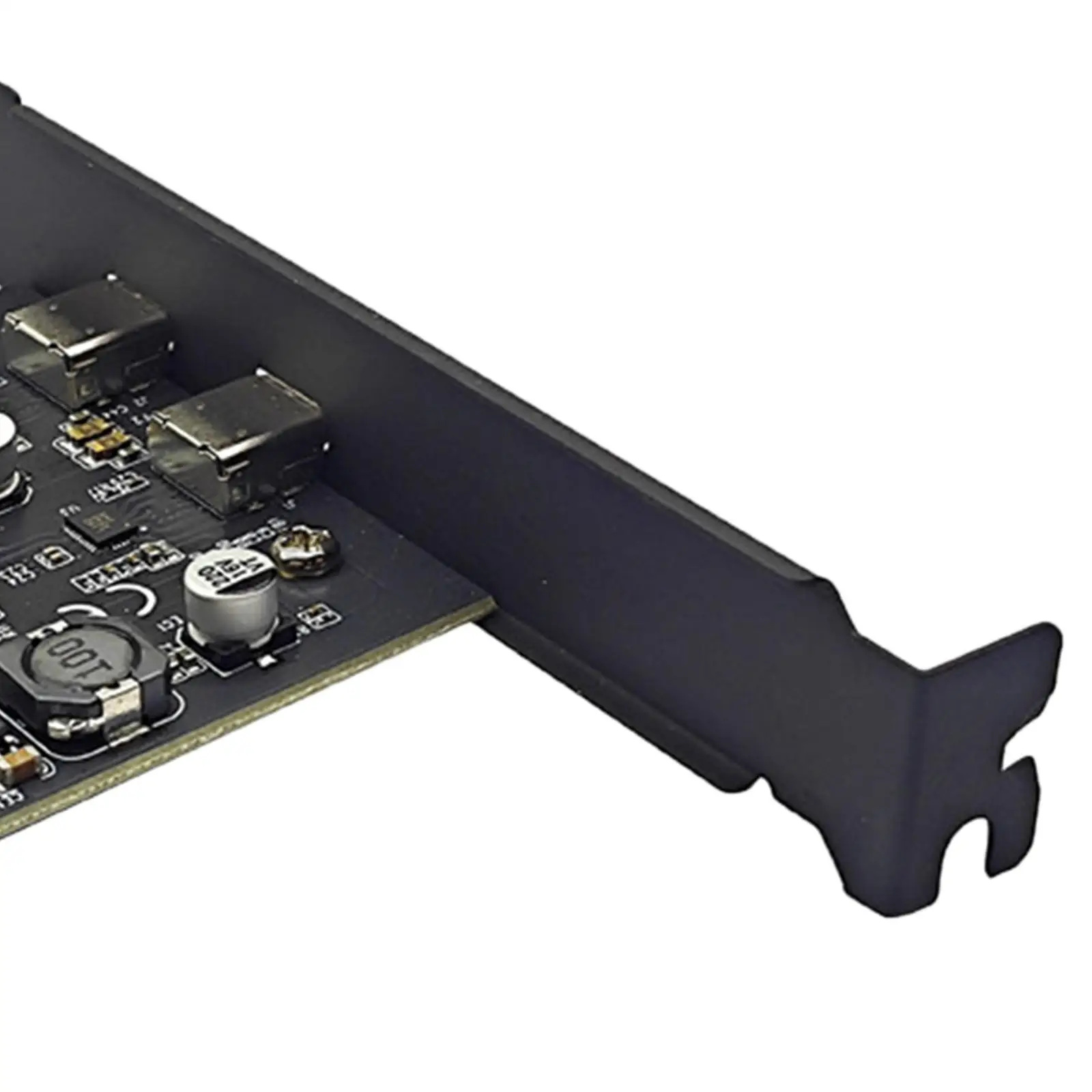 PCI E 1x to USB3.2 Type C Expansion Card Adapter 10Gbps Transmission Replacement Professional for Personal Computer Desktop PC