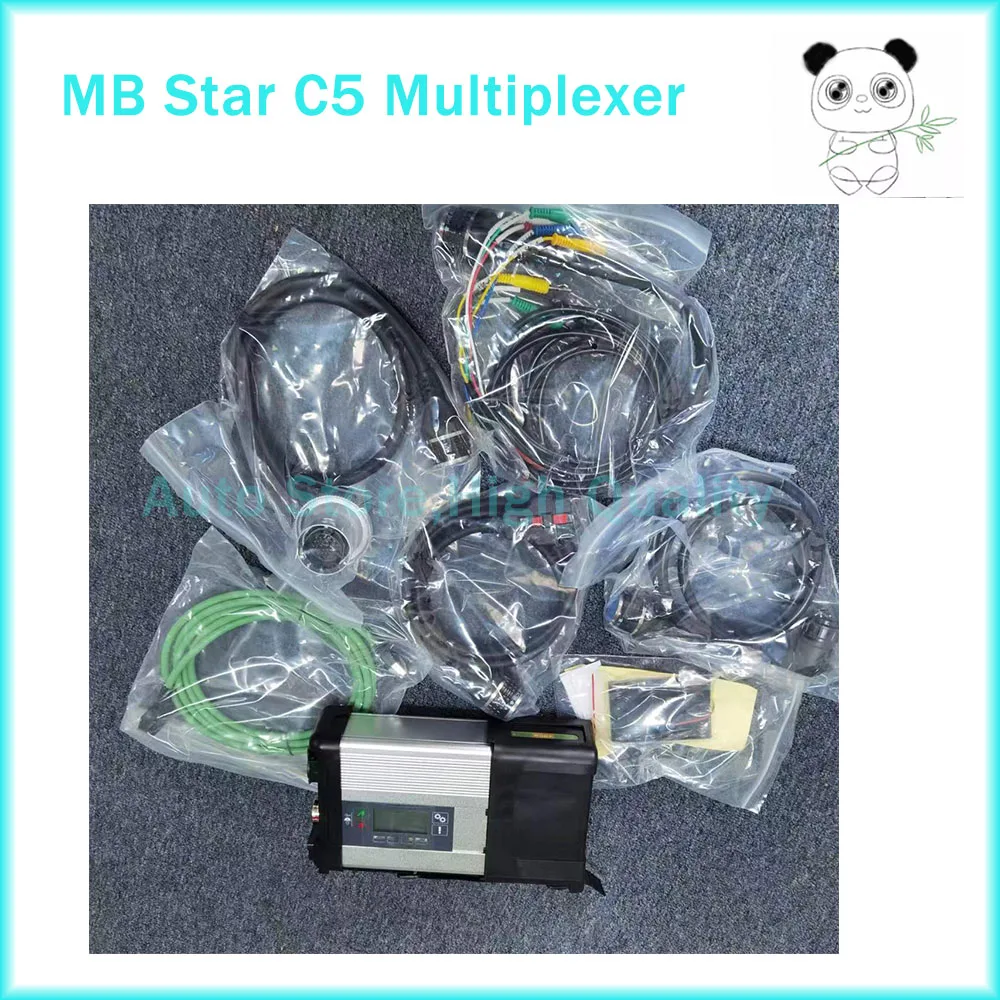 

MB Star C5 Multiplexer Car Truck Star Diagnosis Multiplexer SD Connect C5 with Xentry Car Diagnostic Tool MB STAR C4 DOIP WIFI