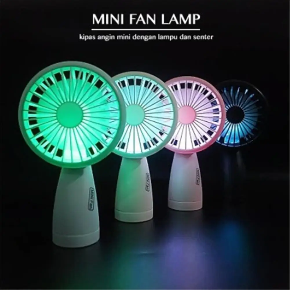 

Portable Handheld Mini Fan Usb Rechargeable Ultra-quiet Dormitory Student Desk Cooling Fan Random Color