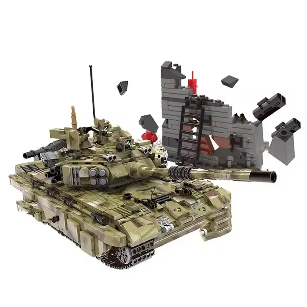 In stock Army Tiger Tank 1386PCS Building Blocks Bricks Compatible Technical Classic Military War Weapons Boy Toy Gift