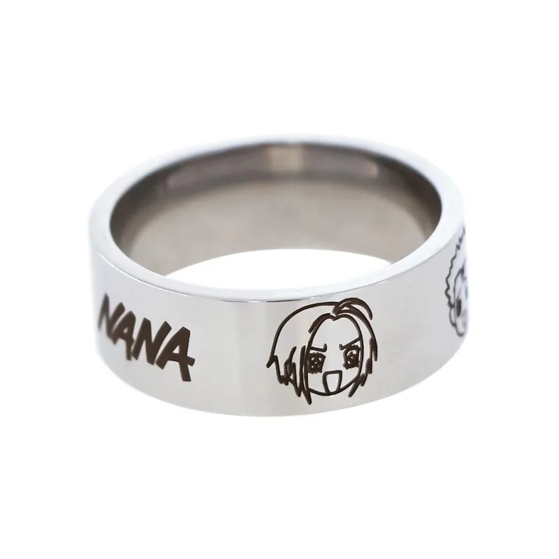 Nana Anime Oosaki Nana Women Stainless Ring Fashion Anime Figure