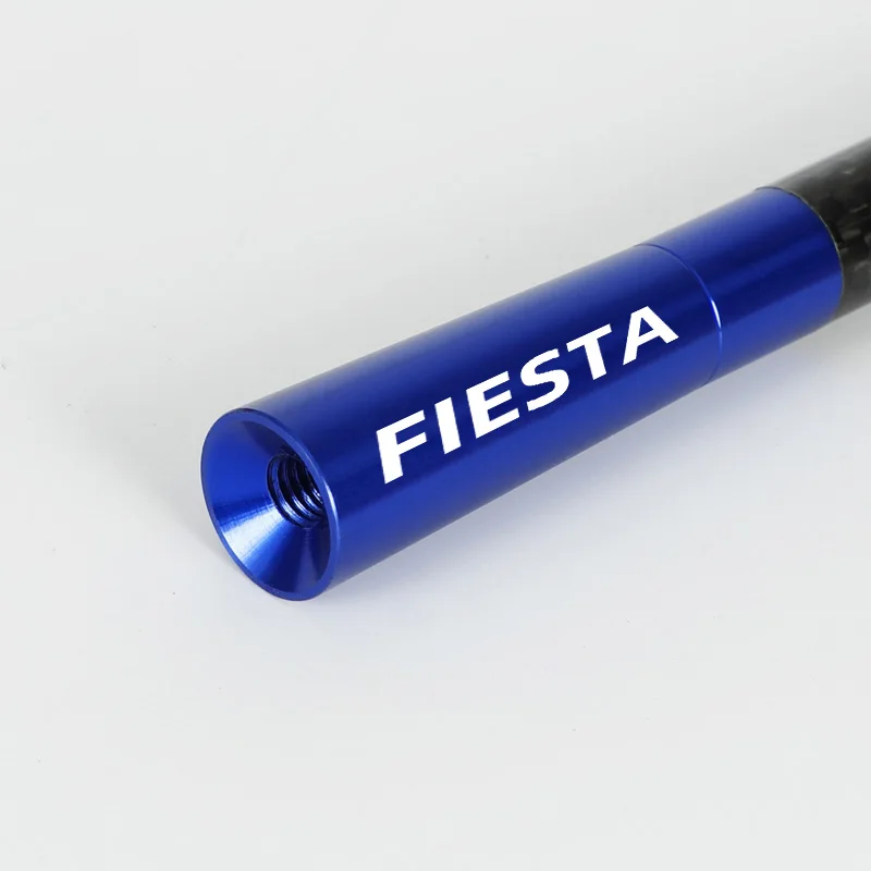 12cm Carbon Fiber Car Radio Antenna Ford Fiesta mk5 mk6 mk7 Accessories Car Styling