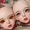 60cm Female Doll 1/3 BJD White  Skin Head Without Makeup DIY Toys for Girls 2