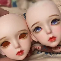 60cm Female Doll 1/3 BJD White  Skin Head Without Makeup DIY Toys for Girls 2