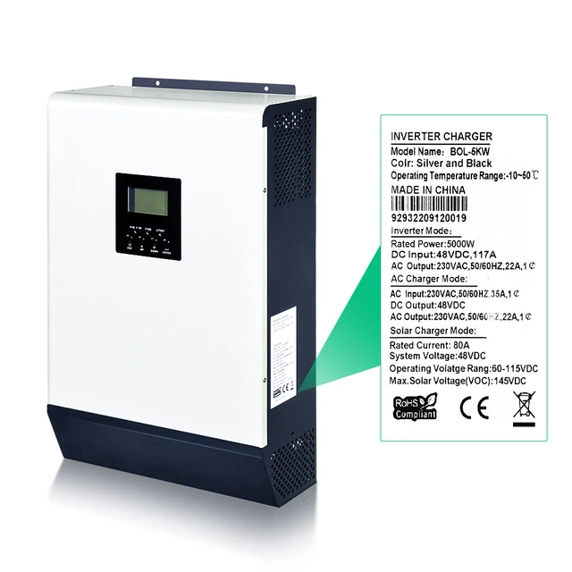 4000W Hybrid off Grid Inverter Solar DC48V 220V - China Hybrid Solar  Charger Inverter, Hybrid Inverter