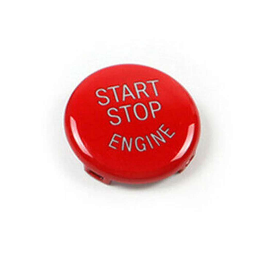 Coperchio Pulsante Interruttore Arresto Avviamento Motore Per Bmw E60 E70 E90 E92 E93 Serie 3 Funzionamento Regolare Colore Rosso E Blu