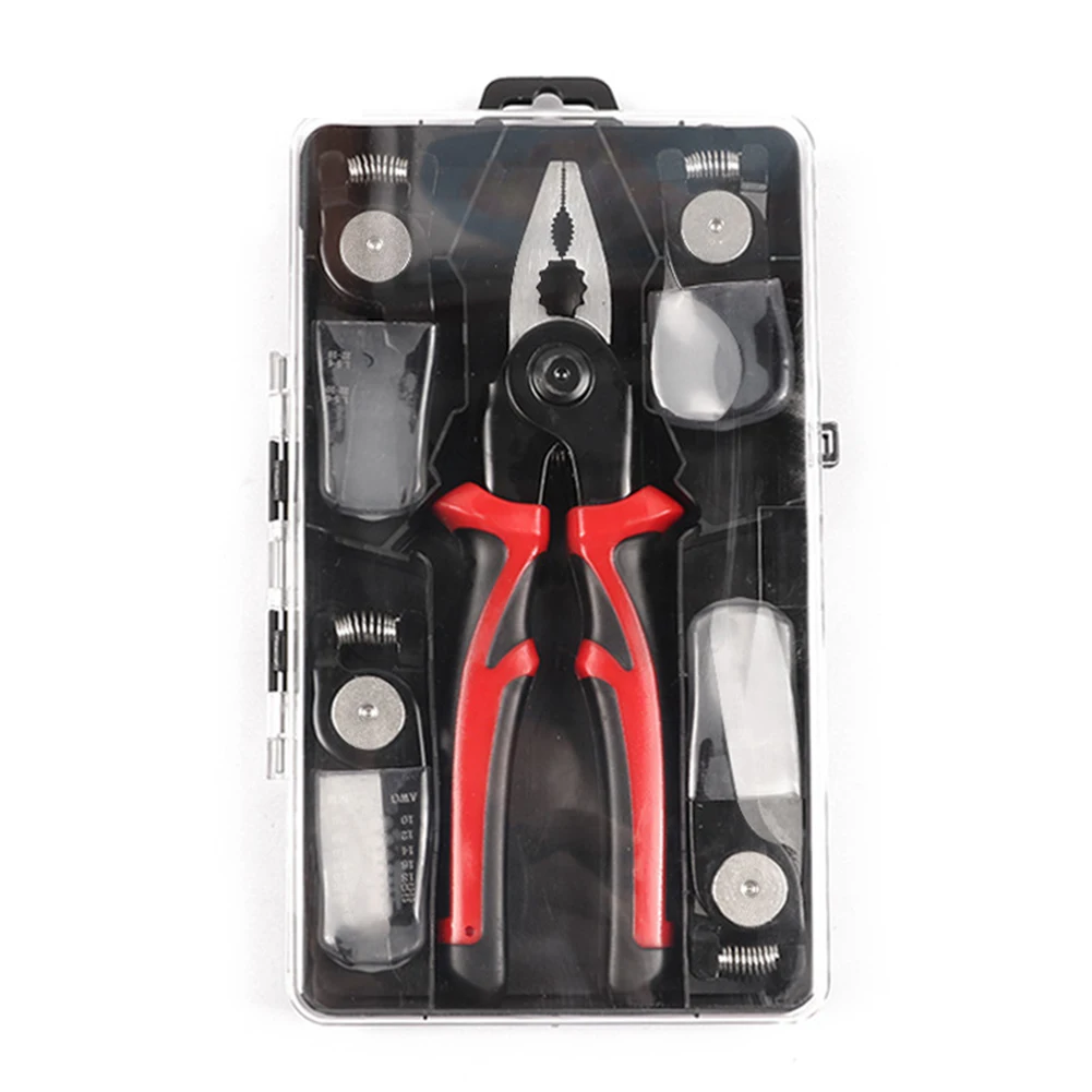 

Wire Cutters Cord Cutters (Approx.)22*13*2.5cm 1 Pc Alloy Steel Black And Red EASY INSTALLATION Hardware Tool Set