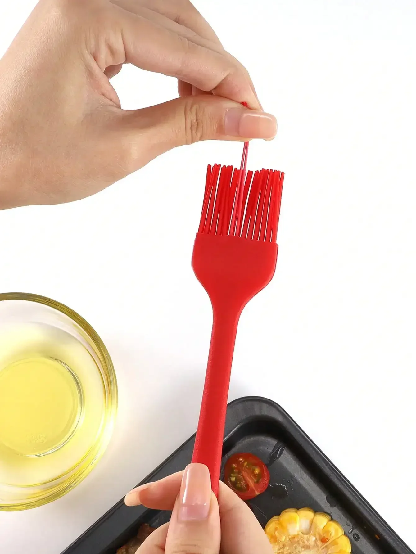 Silicone Heat Resistant Marinading Meat Grill Basting Pastry Brush for Oil Butter Sauce Sausages Desserts Barbecue BBQ oil brush silicone basting brush