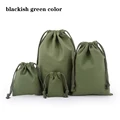 Blackish green color