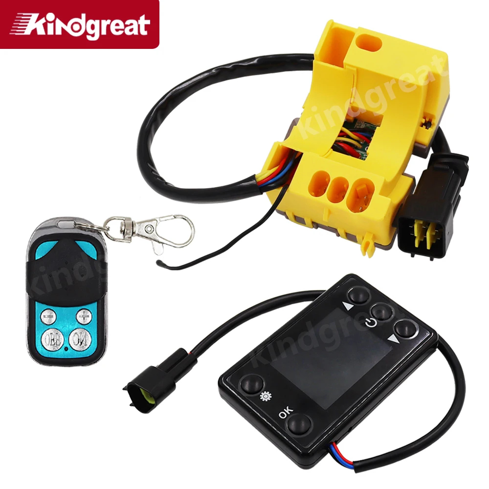 Diesel Air Heater LCD Monitor Switch Control Board Motherboard Remote Controller 12V 24V 2KW 5KW 8KW Similar Eberspacher Webasto
