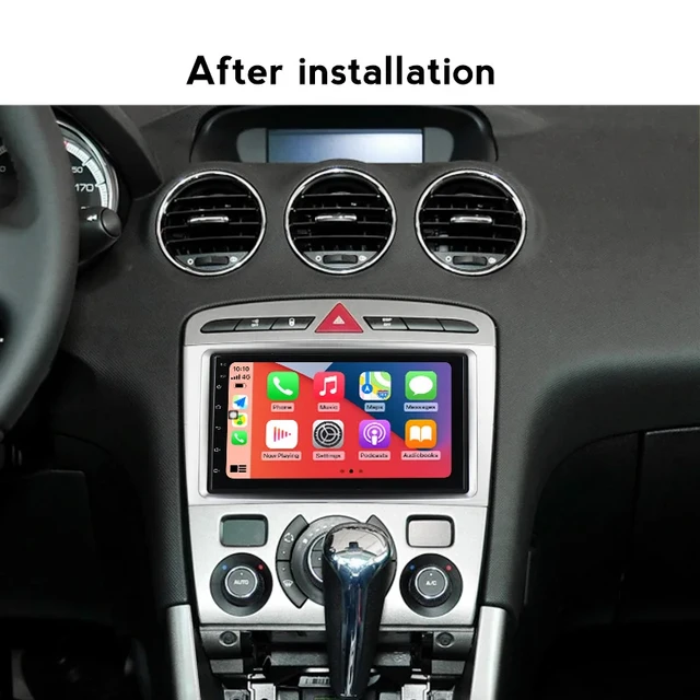 Android Car Video Stereo for PEUGEOT 308 408 2008 2010-2015 2016 Auto Audio  Multimedia with GPS USB Mirror Link SWC 2DIN - AliExpress