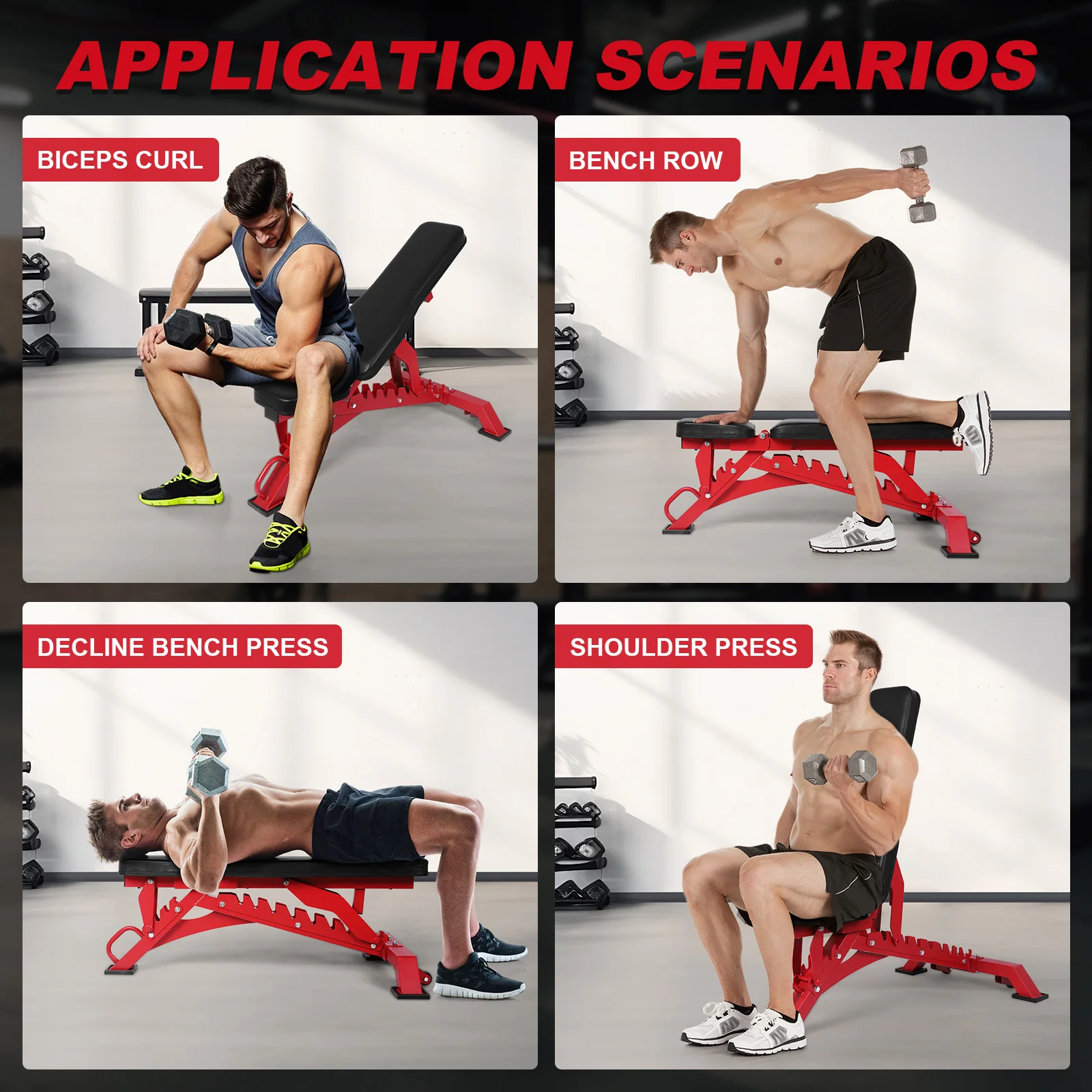 Multifunctional Workout Bench 5