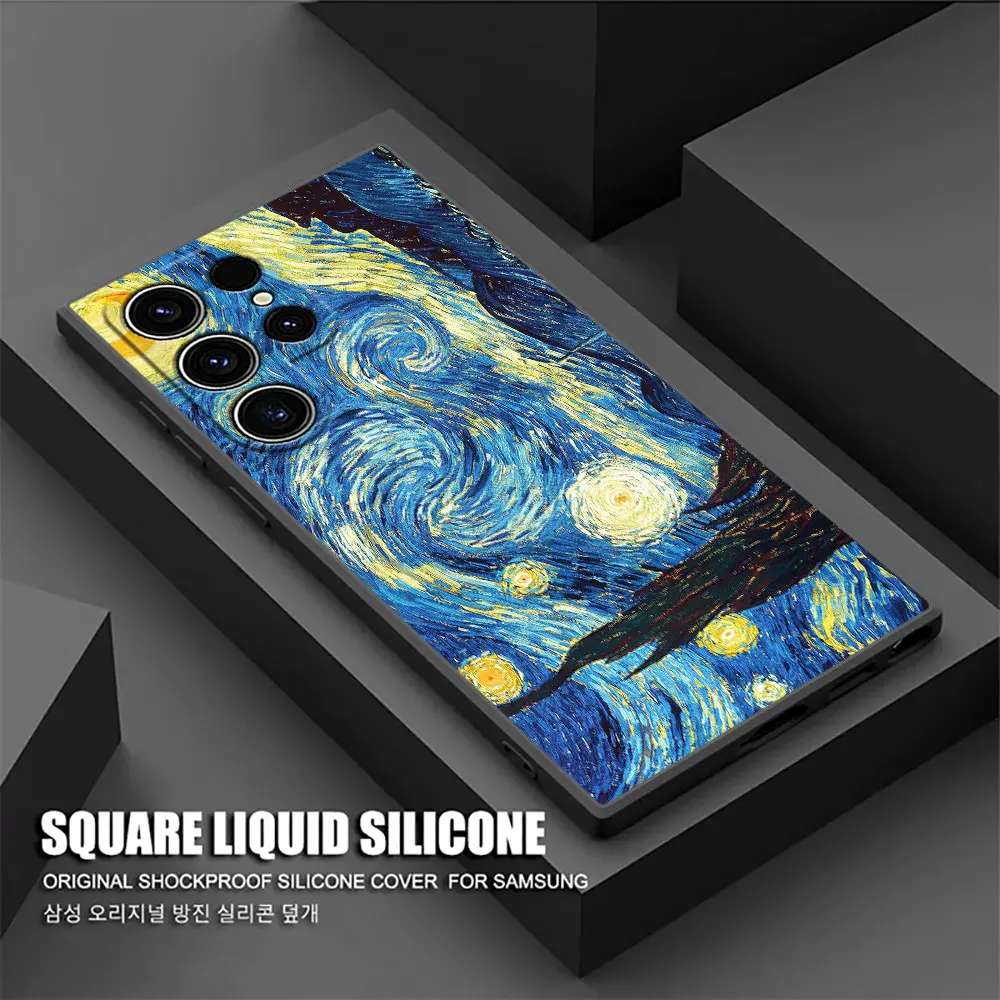 Van Gogh Art-Inspired Almond Blossoms & Sunflowers Phone Case