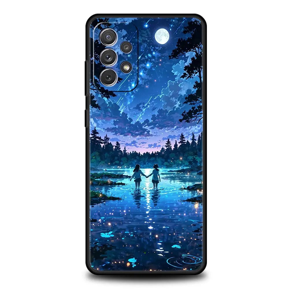Whimsical Cartoon Sky Phone Case Cover