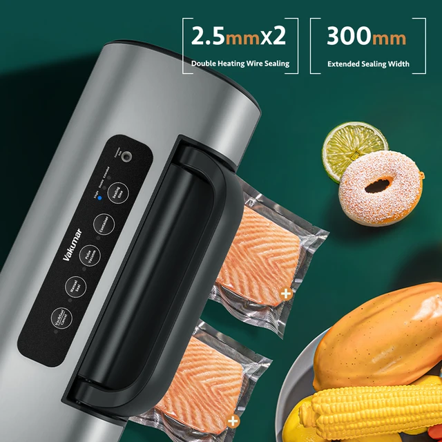 MAGIC SEAL MS175 Vacuum Sealer Machine Small Food Preservation Flat Bag  Vacuum Sealer Packaging Machine with Bag Cutter - AliExpress