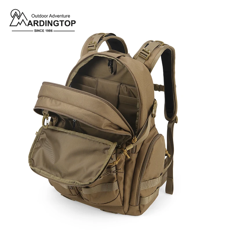 MARDINGTOP Travel Backpack for Men 40L 915D Backpack for Trekking Fishing Sports Hiking