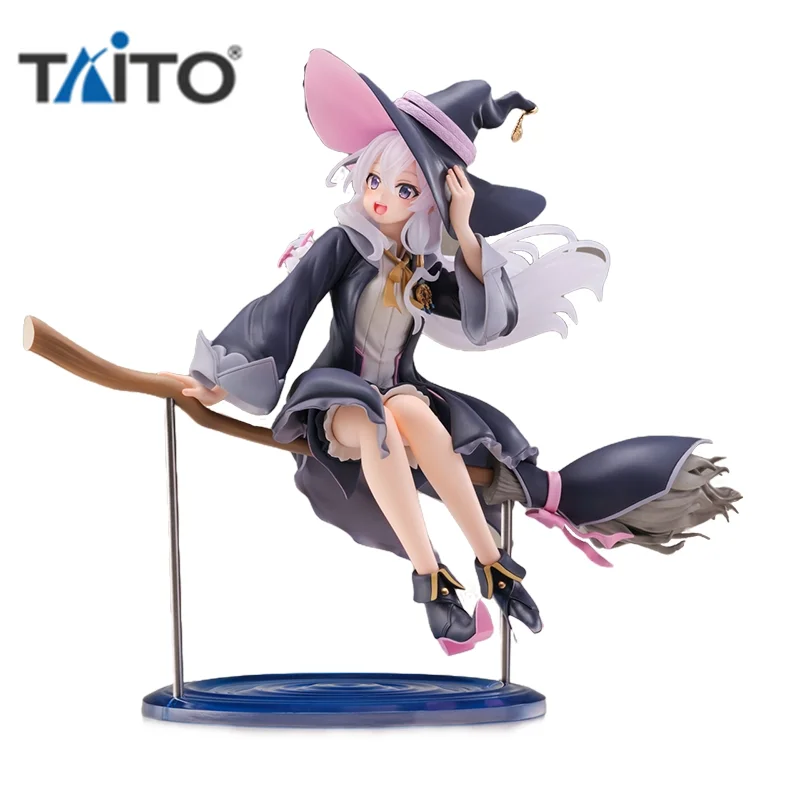 

In Stock Elaina Figure Wandering Witch: The Journey Of Elaina Figurine Original Taito AMP Model 20cm Pvc Anime Doll Toy Gift