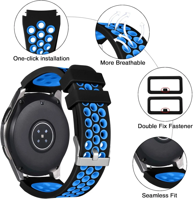 Enhanced Sports Silicone Strap - Versatile Band