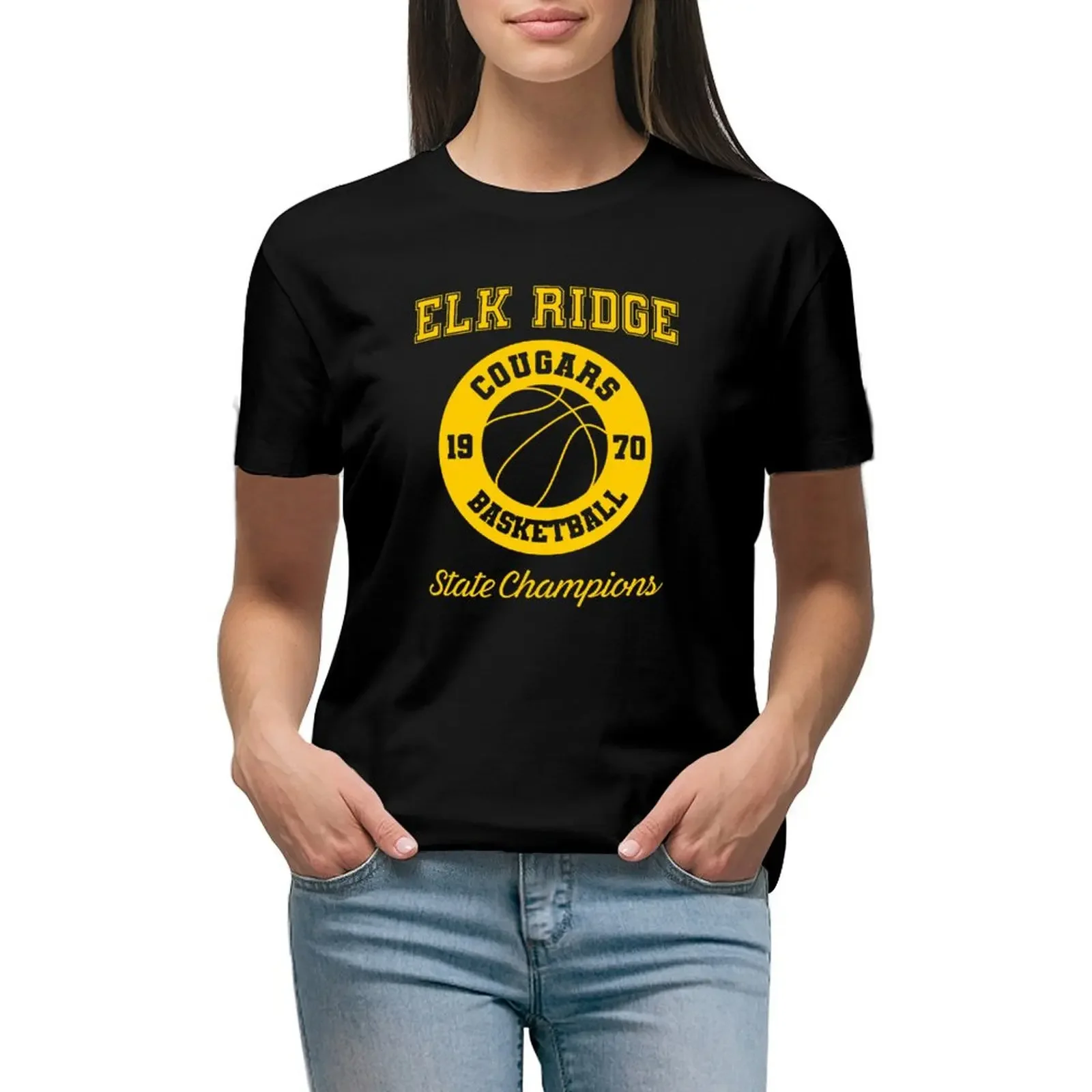 

Elk Ridge 1970 State Champs! T-shirt kawaii clothes Female clothing Womens clothing